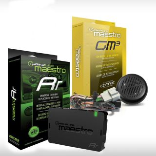 Maestro RR ADS-MRR Universal Radio Replacement & SWC Steering Wheel Interface + iDataLink HRN-RR-GM3 + Freshener fits select 2014-up GM vehicles 