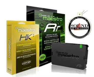 iDatalink Maestro Plug and play harness for select Hyundai and Kia vehicles without factory amplifiers. Simplifies the installation of the Maestro ADS-MRR module in these application. HRN-RR-HK1
