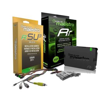 iDatalink RSU3 Connect an iDatalink-ready receiver and retain steering wheel controls, factory amp and sub, and backup camera in select 2017-up Subaru vehicles