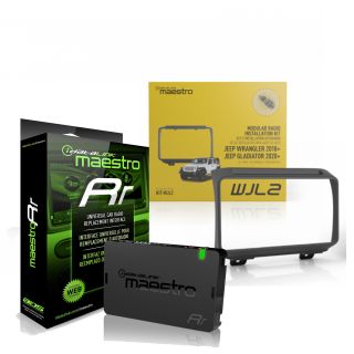 iDatalink Maestro KIT-WJL2 Fits 2018+ Jeep Wrangler, and 2020+ Gladiator + ADS-MRR Interface Module