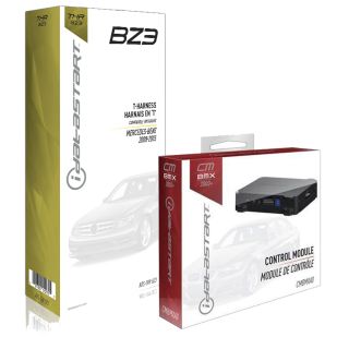 iDatalink iDataStart T-harness for select Mercedes-Benz models 2008-2015 - Black + CMBMXA0 Remote Starter kit for BMW/Mini/Mercedes Benz Vehicles