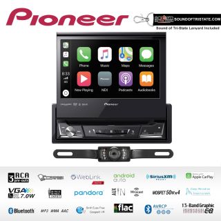 Pioneer AVH-3500NEX DVD Receiver with License Plate Style Camera