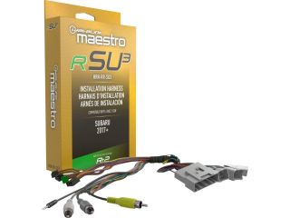 iDatalink RSU3 Connect an iDatalink-ready receiver and retain steering wheel controls, factory amp and sub in select 2017-up Subaru vehicles