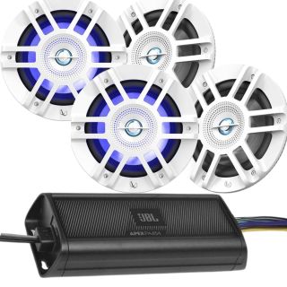 JBL Apex PA454 Compact 4-channel powersports amplifier