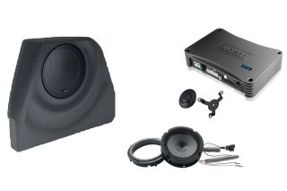 Audison APSP G6 Prima Sound Pack for VW Golf 6 Subwoofer: APBX G6 Front Speakers: AP 6.5 G6 - AP 1 SP Amplifer: AP8.9 bit