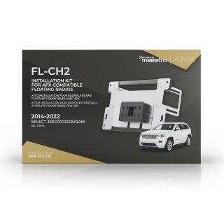 Maestro APX Floating radio installation kit for select Chrysler vehicles
Model: APX-FL-CH2 