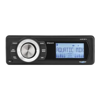 Aquatic AV  AQ-MP-5BT-H The AQ-MP-5BT-H Harley-Davidson® Stereo is a high-quality, robust and durable waterproof stereo designed and built as an upgrade or replacement stereo for Harley-Davidson® Motorcycles (1998-2013 models).
