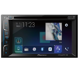 Pioneer AVH-500EX Multimedia DVD Receiver with 6.2" WVGA Display, Built-in Bluetooth®, SiriusXM-Read and AppRadio Mode AVH500EX