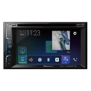 Pioneer AVH-1400NEX Multimedia DVD Receiver with 6.2" WVGA Display, Apple CarPlay, Built-in Bluetooth, HD Radio Tuner, SiriusXM-Ready and AppRadio Mode + AVH1400NEX