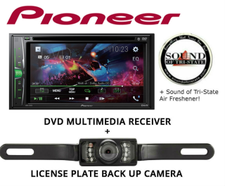Pioneer AVH211EX w/ License plate Backup camera