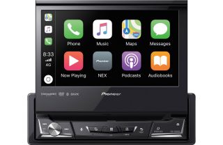 Pioneer AVH-3500NEX Single Din Multimedia DVD Receiver with 7" HiRes touch panel Display, Apple CarPlayTM, Android AutoTM, Built-in Bluetooth, Tuner, SiriusXM-Ready™ and AppRadio Mode for Waze AVH3500NEX