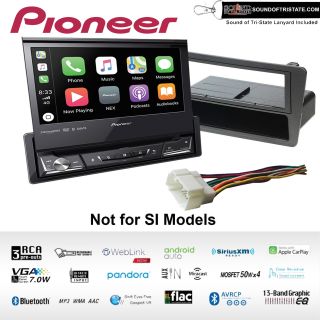 Pioneer AVH-3500NEX DVD Receiver w/ Bluetooth + Install Kit for 2001-2005 Honda Civic (DOES NOT WORK WITH SI OR SPECIAL EDITION)