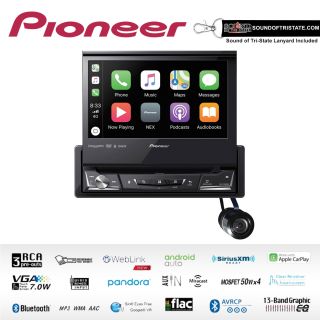 Pioneer AVH-3500NEX DVD Receiver with Bullet Style Camera