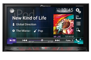 Pioneer AVH-4100NEX Double Din Multimedia DVD Receiver with 7" WVGA Touchscreen Display