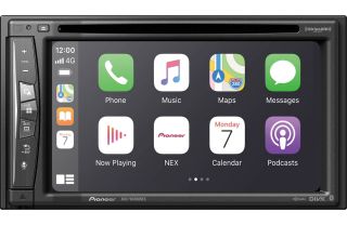 Pioneer AVIC-W6600NEX DVD/CD Navigation receiver with 6.2" touchscreen (with detachable control panel) and AM/FM tuner AVICW6600NEX