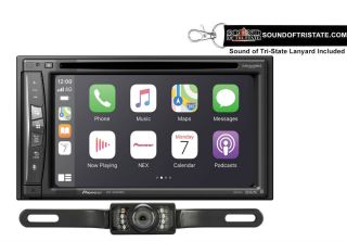 Pioneer AVIC-W6600NEX 6.2" Navigation DVD Receiver with License Plate Backup Camera