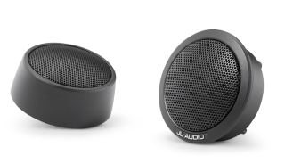JL Audio Component Tweeter C6-100ct 1-inch (25 mm) edge-driven, silk dome component tweeter. Sold individually. (includes surface and flush mount fixtures)