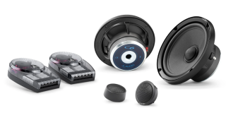 JL Audio Component System C6-650 99133 6.5-inch 2-way system with 1-inch dome tweeters and full-frame 6.5-inch woofers