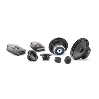 JL Audio 6.5" Three-Way Component Speaker System Part Number: 010-03846-00 C6653 