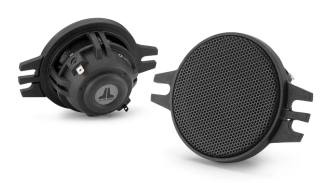 CF-275MT 99057 2.75 inch mid tweeter with breakaway mounting tabs directly fits many GM Toyota and other Vehicles