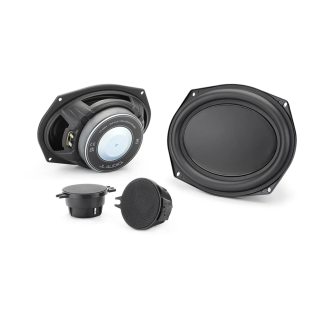 JL Audio 6.5" Three-Way Component Speaker System Part Number: 010-03846-00 C6653 