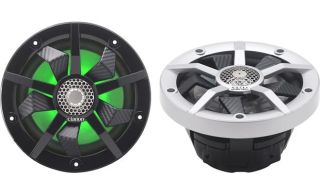 Clarion CM1623RL 6-1/2" marine speakers with built-in RGB LED lights