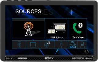 Jensen CMM710 10.1" Touchscreen Stereo With Extensive Apple/Android Connectivity