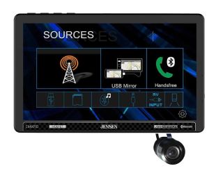 Jensen CMM710 10.1" Touchscreen Stereo With Extensive Apple/Android Connectivity