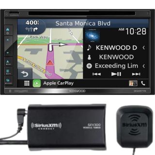 Kenwood DNX577S Navigation Receiver + SiriusXM Tuner and Antenna