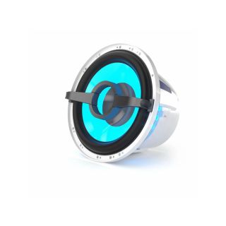 JL Audio M6-8WC-i M6 8-inch Marine Subwoofer Core with Transflective™ LED Lighting for Enclosed Use (200 W, 4 Ω), Single