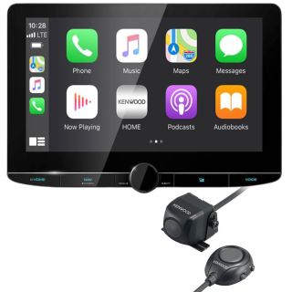Kenwood Excelon Reference DNR1007XR Digital multimedia receiver with navigation (does not play CDs/DVDs) + CMOS-320 Universal backup camera with 4 view modes — surface-mount