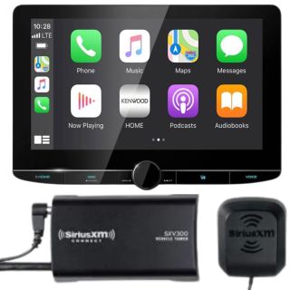 Kenwood Excelon Reference DNR1007XR Digital multimedia receiver with navigation (does not play CDs/DVDs) + SiriusXM SXV300V1 Tuner