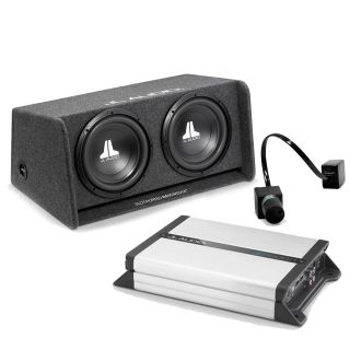 JL Audio CP212-W0V3 Subwoofer | JD1000/1 Amplifier | RBC-1 Remote Bundle