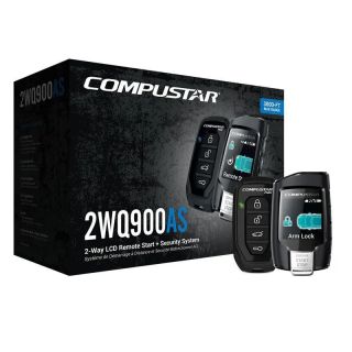 Compustar CS2WQ900-AS Security + Remote Start All-in-One 2-Way Remote Start + Alarm Bundle