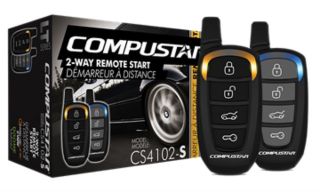 Compustar CS4102S Remote Start System with 4 Button 2 Way Transmitter with 3000 Foot Range