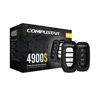 Compustar CS4900S Remote Start System with 4 Button 2 Way Transmitter with 3000 Foot Range