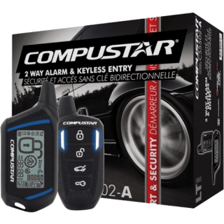 Compustar CS5502-A 2-Way Car Security System Keyless Entry Car Alarm