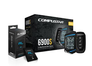 Compustar CS6900-S-Kit 2-Way, 3000 ft Remote Start System with Blade-AL Bypass Unit