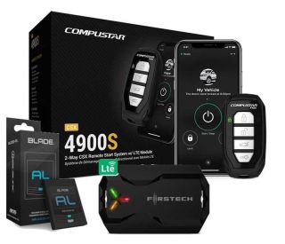 CSX4900-S 2-Way Remote Start Bundle w/ LTE Module2-Way Remote Starter Bundle. Includes 2-way LED 4-button remote, CM900-S control module, and Drone X1  as well as BladeAL Bypass Module