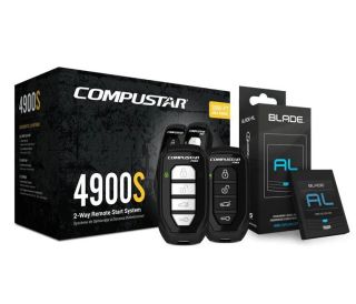 CS4900-S 2-Way Remote Start Bundle w/ LTE Module2-Way Remote Starter Bundle. Includes 2-way LED 4-button remote, CM900-S control module, with BladeAL Bypass Module