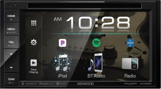 Kenwood DDX26BT 6.2" WVGA DVD Receiver, Bluetooth, Rear USB, Pandora/Spotify/iHeart Radio Link for iPhone and Android phones, SiriusXM Ready, Rear Camera Input