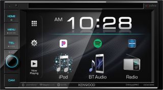 Kenwood Excelon DDX396 6.2" WVGA DVD Receiver, Bluetooth, Pandora/Spotify Link for iPhone and Android phones, SiriusXM Ready, iDatalink Ready, Rear Camera Input,(3)5V Pre-Outs,AUX Input, KENWOOD Music Mix, Remote App Ready