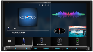 Kenwood DDX8906S Double-Din  6.95" Multimedia Receiver with HD Radio and Built in Bluetooth 