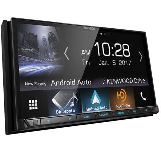 Kenwood DDX9704S 6.95" WVGA Double Din DVD Receiver with Touchscreen, HD Radio and Built in bluetooth