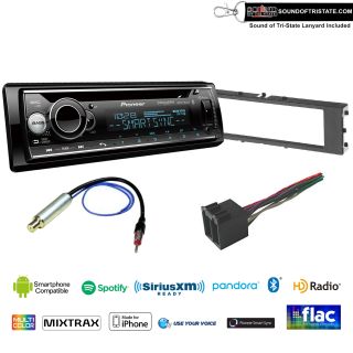 Pioneer DEH-S7200BHS CD Receiver + Install Harness+ Dash Kit Fits 1996-1999 Audi A4/A4 Quattro 1998-1999 Audi A6 (DOES NOT WORK WITH BOSE)