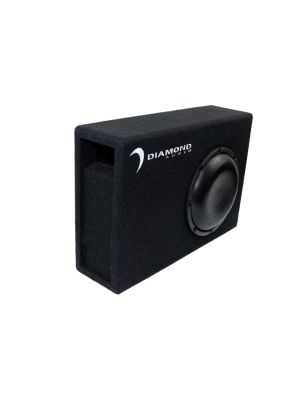 Diamond Audio DESMB12A Single 12 Inch 2 Ohm 500W RMS, 1000W MAX Power Handling Active Subwoofer Enclosure