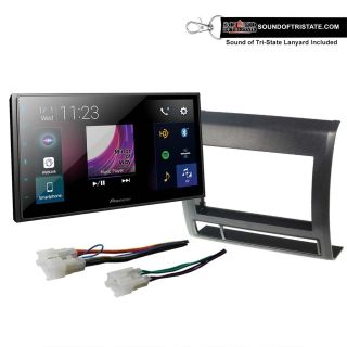 Pioneer DMH-2660NEX Digital Multimedia Receiver  with Installation Kit and Wire Harness for 05-11 Non Amplified Toyota Tacoma (Black)