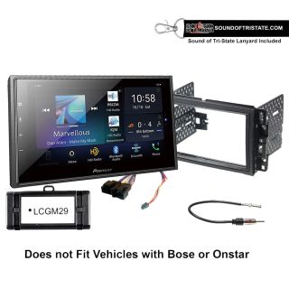 Pioneer DMH-W4660NEX Digital Multimedia Receiver + install kit 2007-2013 Silverado, Avalanche