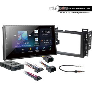 Pioneer DMH-W4660NEX Digital Multimedia Receiver + install kit 2006-2007 Saturn Ion, Vue