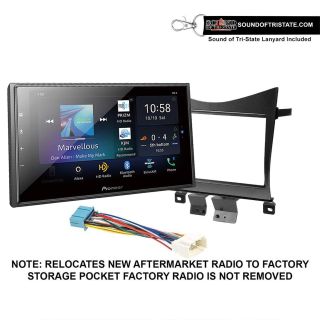 Pioneer DMH-W4660NEX Digital Multimedia Receiver + install kit 2003-2007 Accord